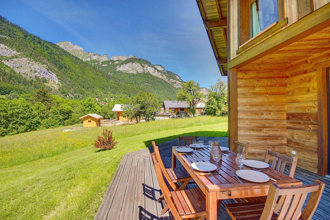 Chalet Wifi - Le Biot - 8 Personnes - Chalet Morand Luaran gambar